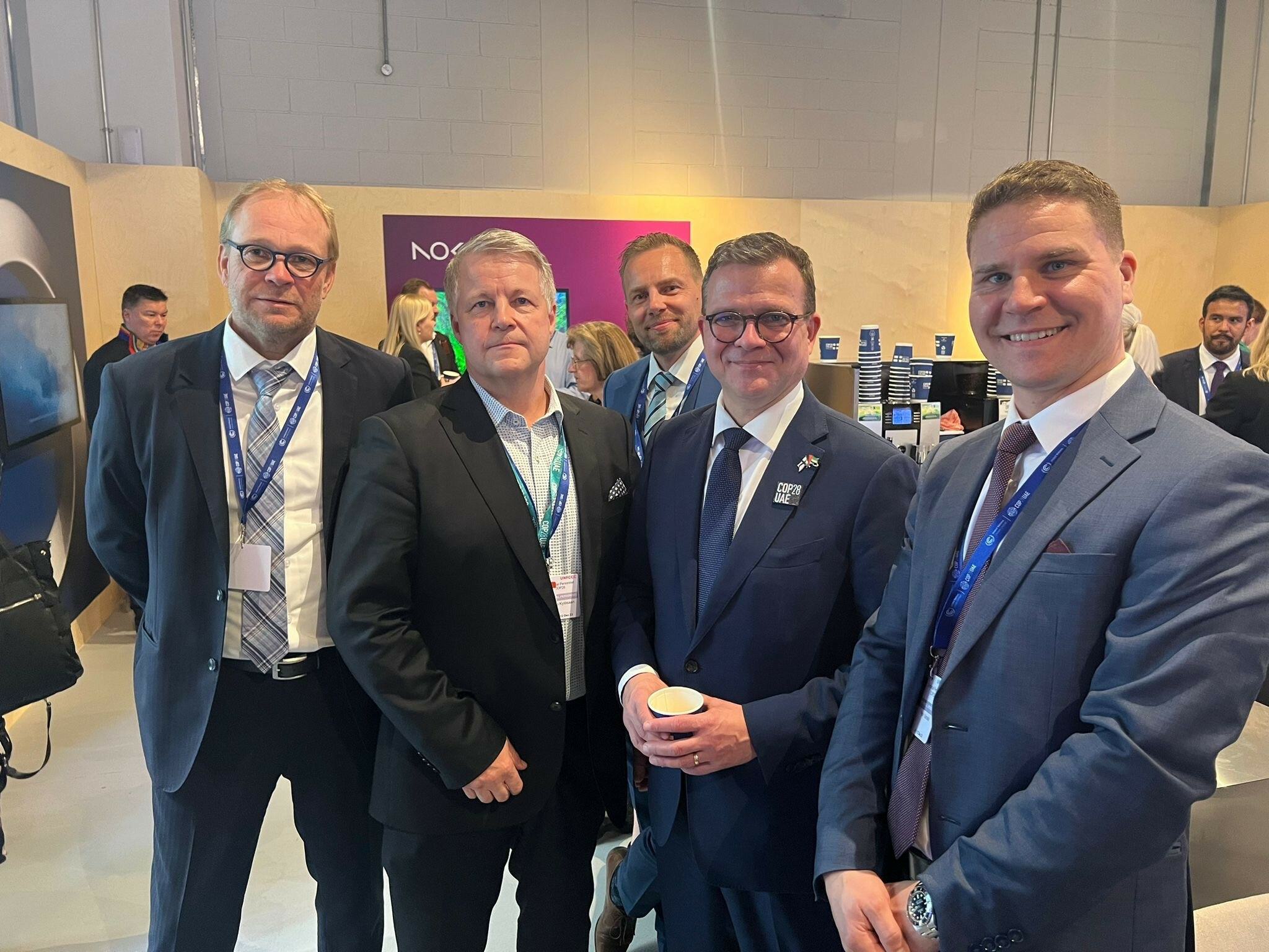 Lamor with Petteri Orpo