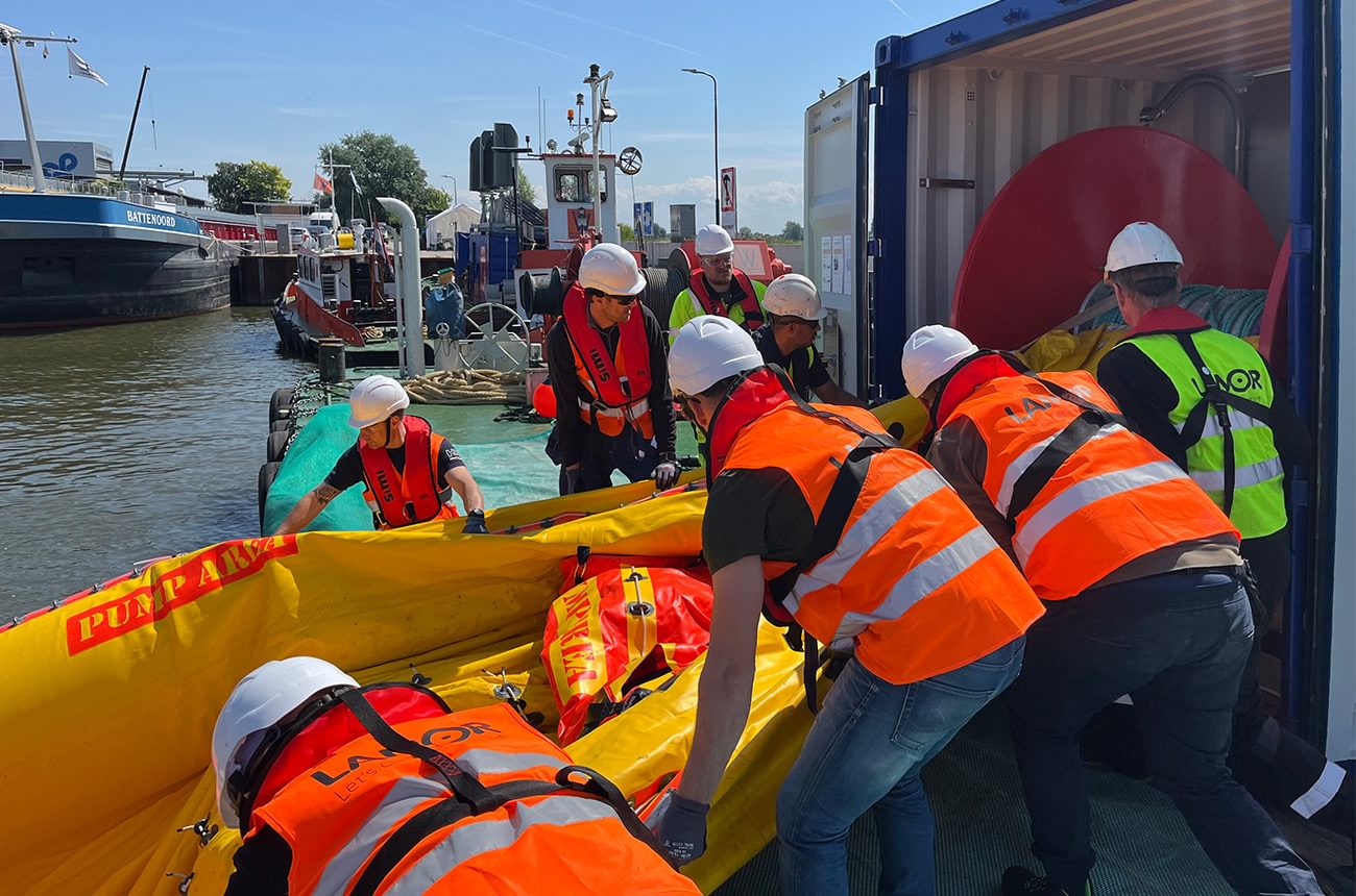 EMSA training in Werkendam 1