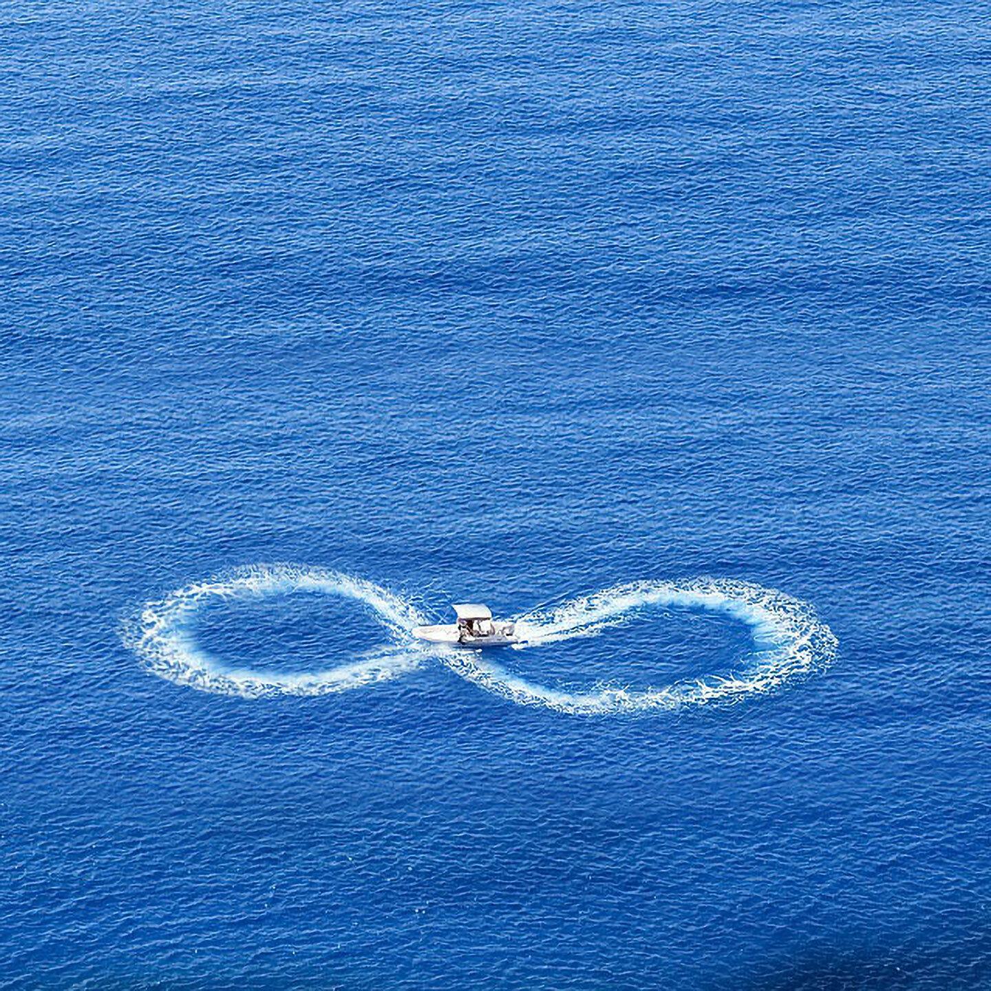 Infinity with boat