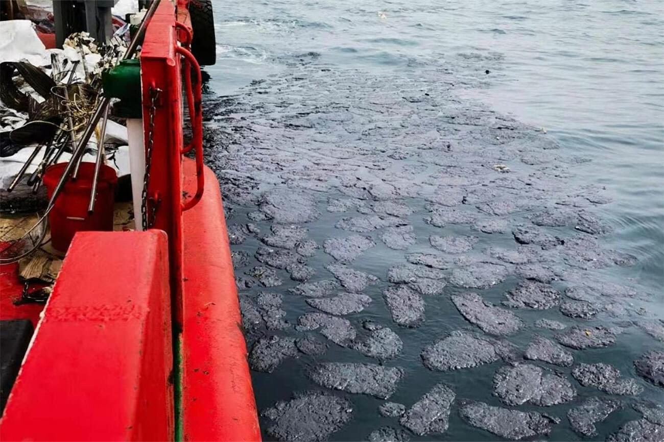 Lamor Bitumen oil spill