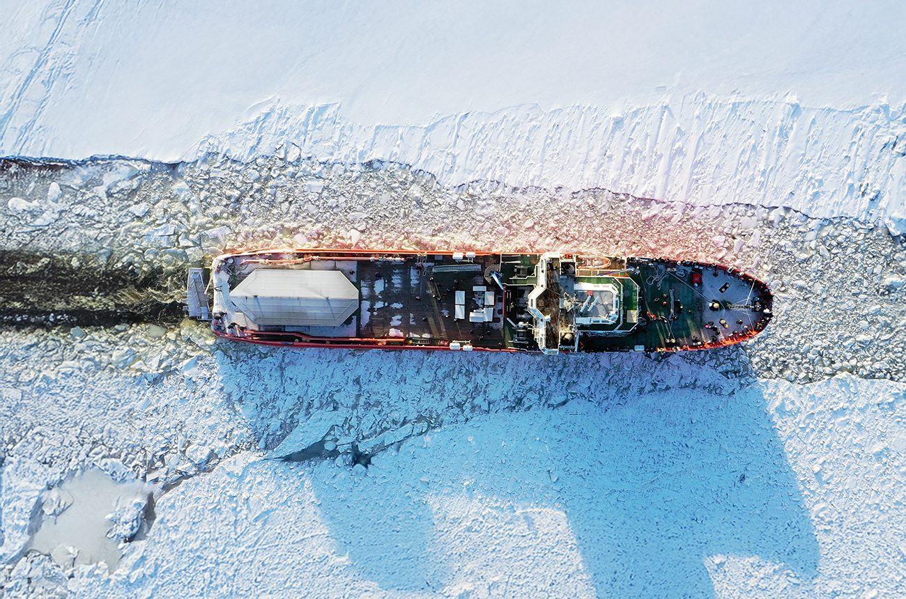 Ice braker Baltic Sea 1300x860