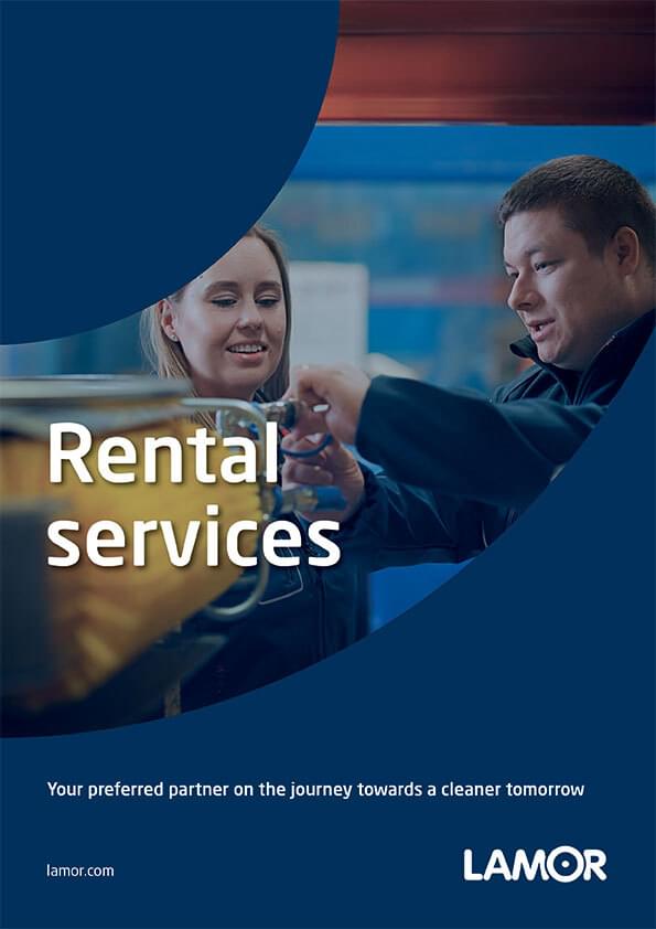 Rental Services Brochure front page web