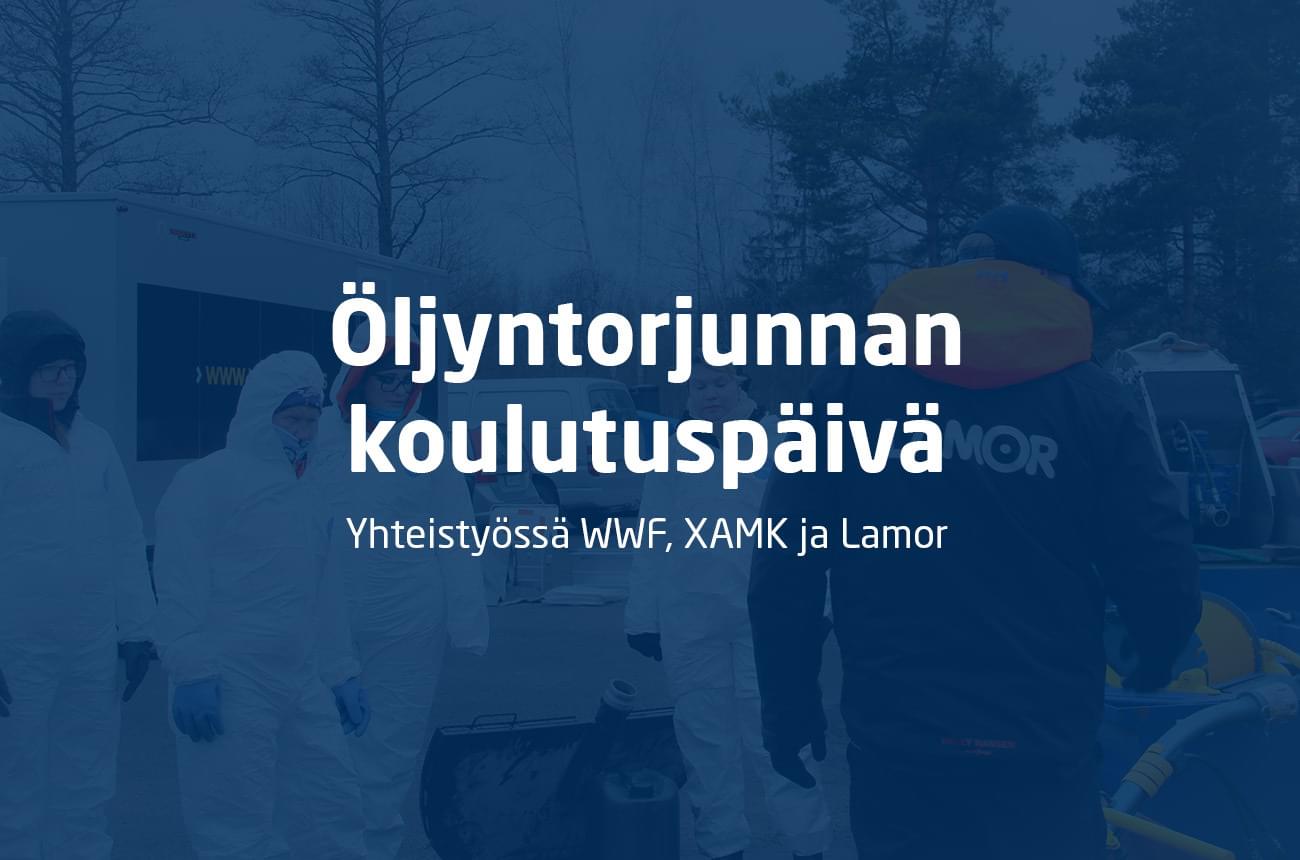WWF Oljyntorjunnan koulutuspaiva 2024 event