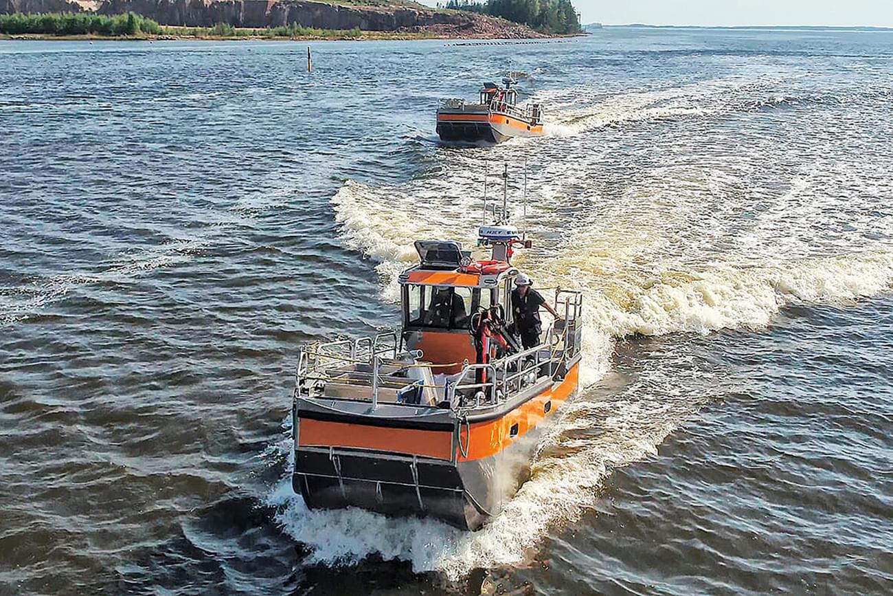 Workboats and vessels brochure front page